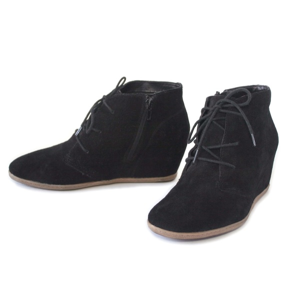 Dolce Vita Shoes - Dolce Vita Genuine Suede Leather Wedge Booties